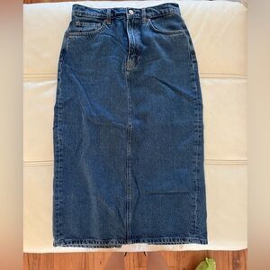 Reformation Denim Skirt